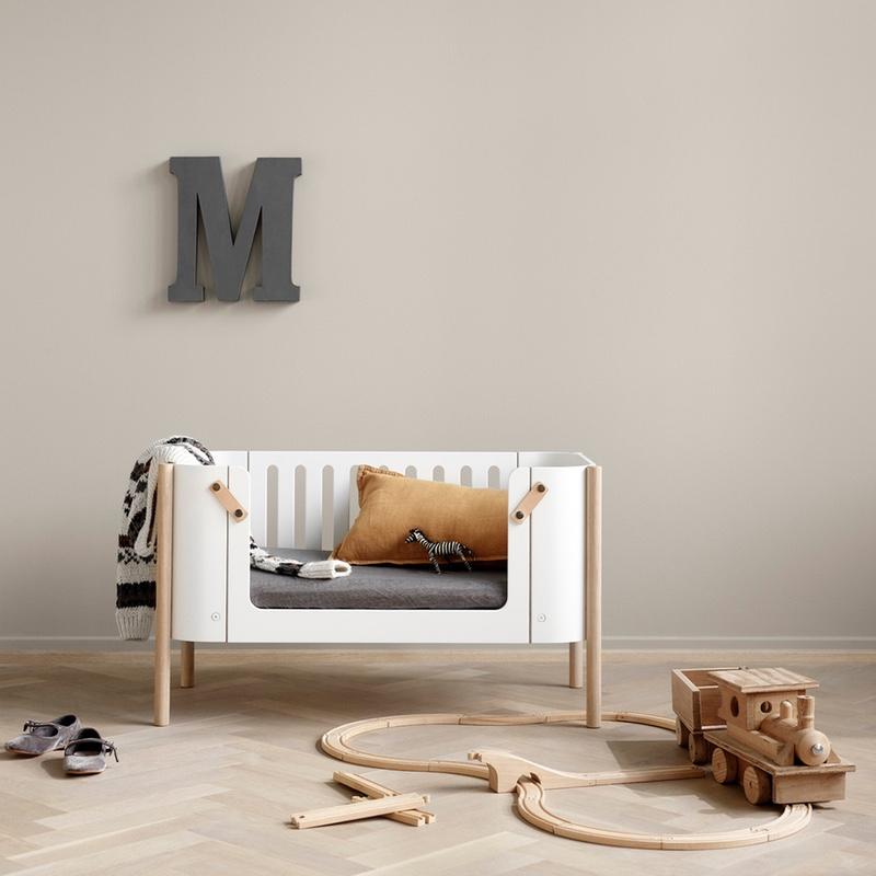 Oliver Furniture - Bedside Cot (multifunctional, also a bassinet &amp; bench)